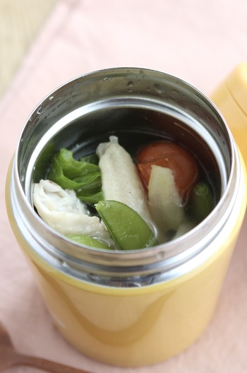 スープジャーで作る 春ポトフ