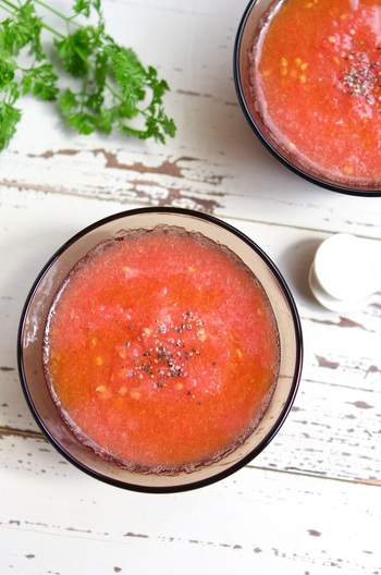 ガスパチョ風スープ