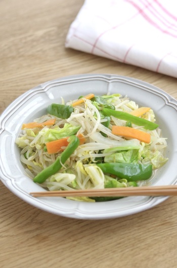 たっぷり野菜炒め