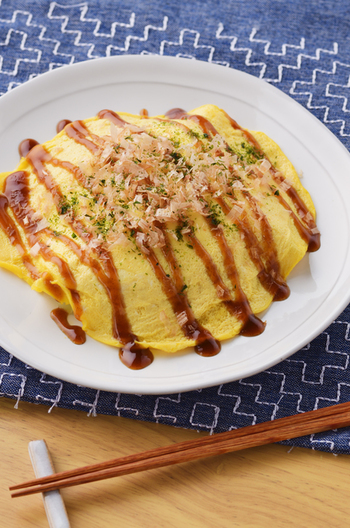 コンビニにあるもので レンジで作るとん平焼き風