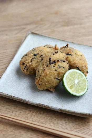 豆腐の落とし揚げ