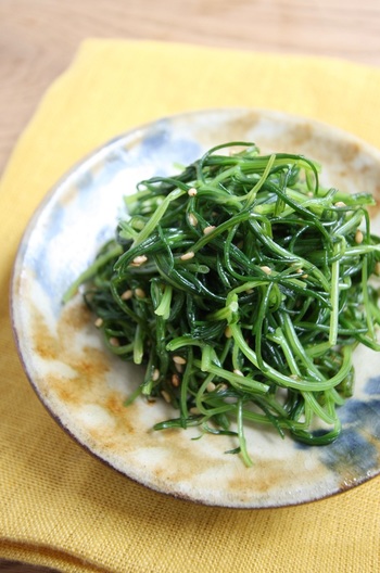 おかひじきの中華あえ