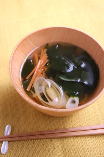 わかめの和風スープ