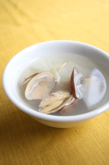 あさりと大根の中華スープ