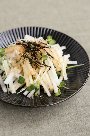 大根と貝割れ菜のサラダ