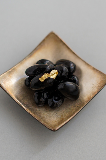 ブランデー入り黒豆の甘煮風