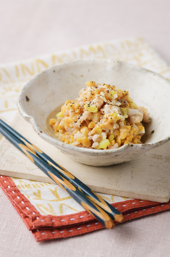 スタミナねぎ納豆