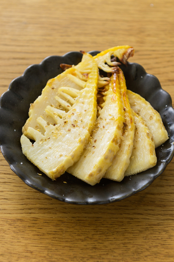 たけのこの山椒焼き