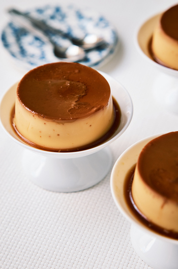 豆乳カスタードプリン