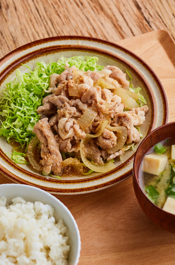 焼かないしょうが焼き