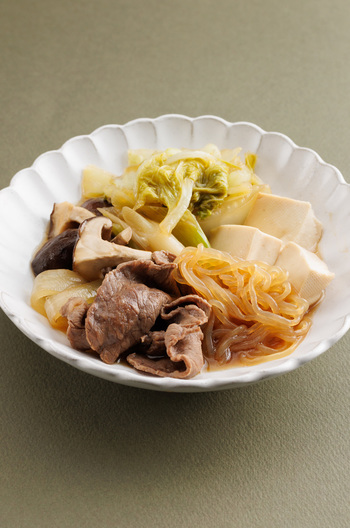 すき焼き風煮