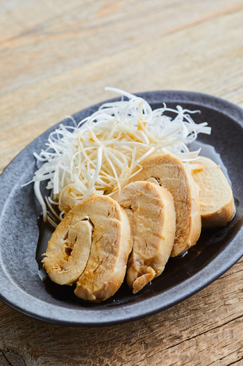 電子レンジで簡単 鶏チャーシュー