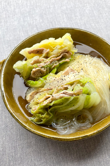 豚肉と白菜の重ね煮