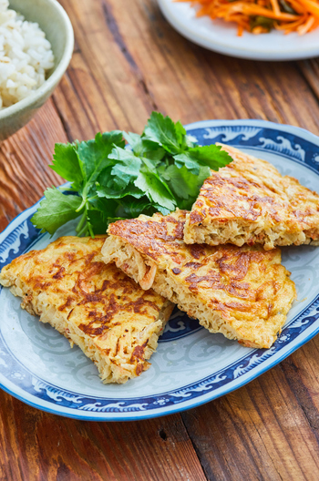 台湾風 切り干し大根の卵焼き