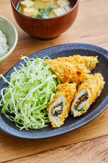 揚げない 梅じそチキンカツ