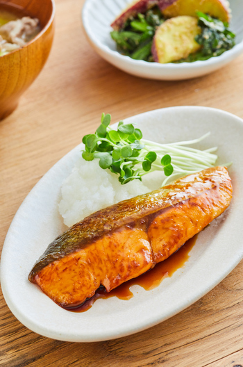 鮭の照り焼き