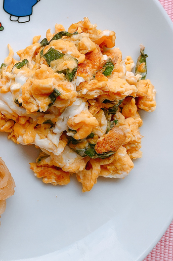 和風スクランブルエッグ