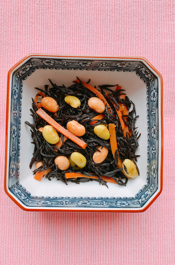 たんぱく質がとれる ひじきの煮物