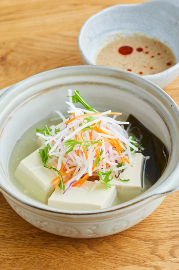大根ミックスで野菜たっぷり湯豆腐