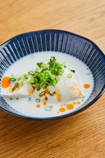 ミルク温豆腐