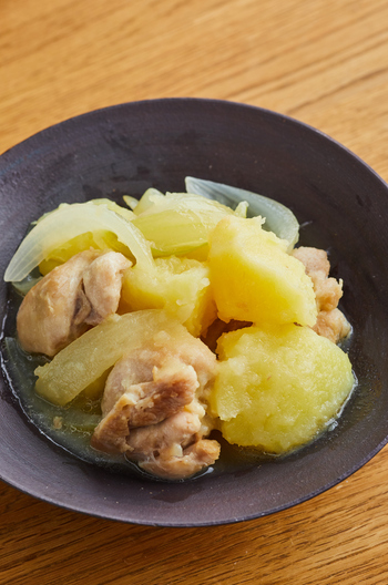 塩鶏じゃが