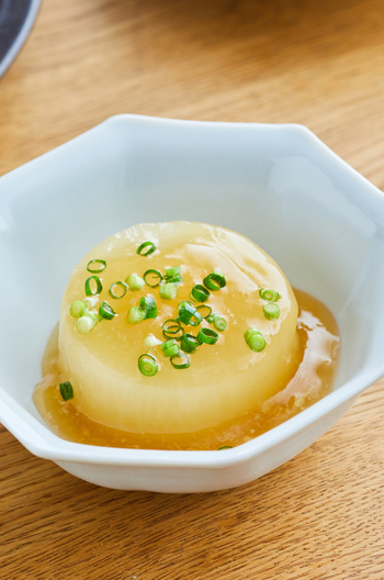 めんつゆで簡単 大根の生姜あんかけ
