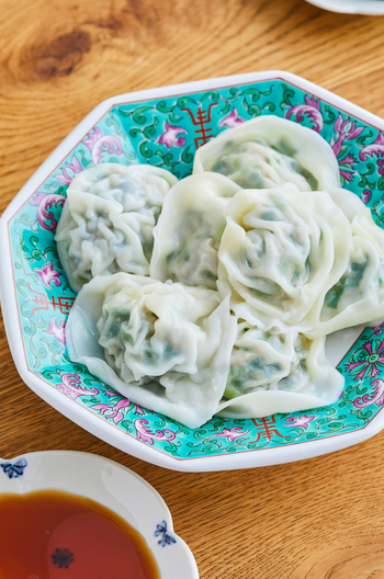 台湾風 にらたっぷり水餃子