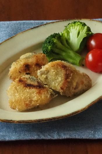 ぶりのカレーチーズパン粉焼き