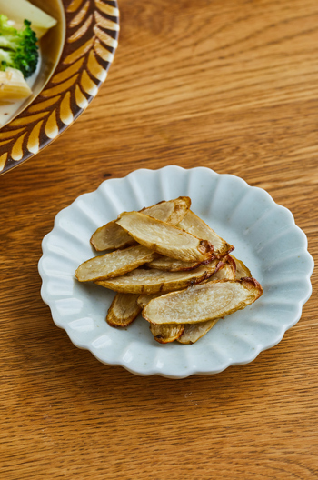 トースターでこんがり ごぼうチップス