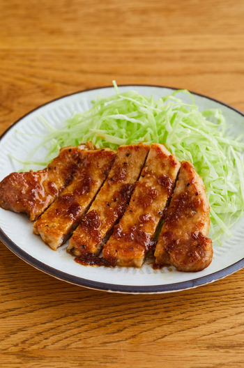 脂質を抑えたトンテキ