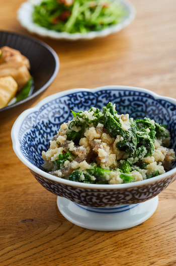 菜の花とこんにゃくの卯の花