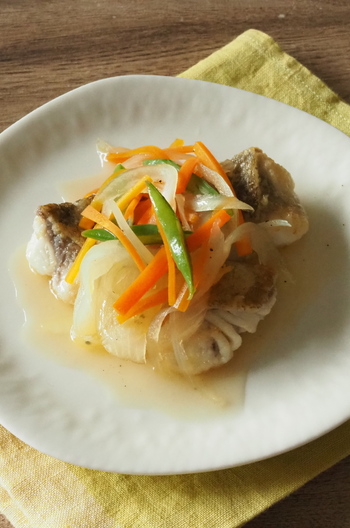 たらの焼きマリネ