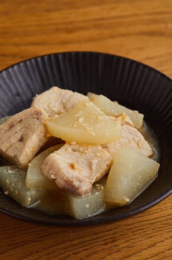 かじきと大根のあっさりみそ煮