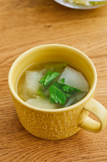 かぶのとろみコンソメスープ