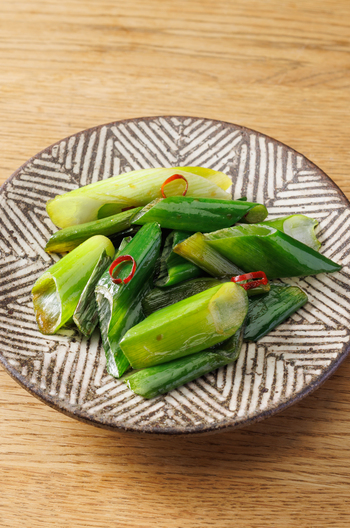 長ねぎの青い部分でしょうゆ炒め