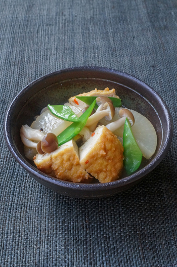 ふんわりおいしい がんもの煮物