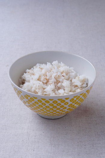 麦ご飯（押麦３割）の炊き方