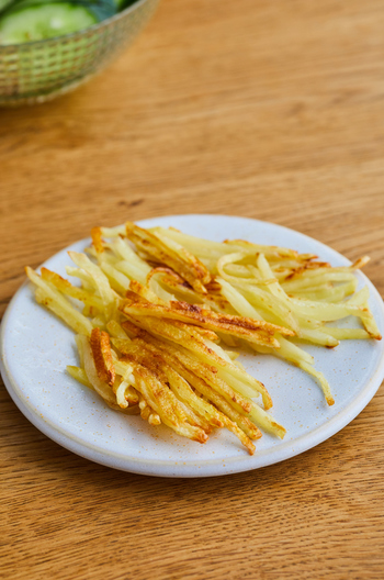 香ばしく焼いた じゃがいものガレット風