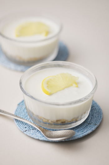 オートミールで レアチーズケーキ風