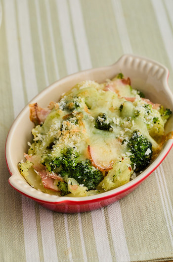 ポテトサラダのチーズ焼き