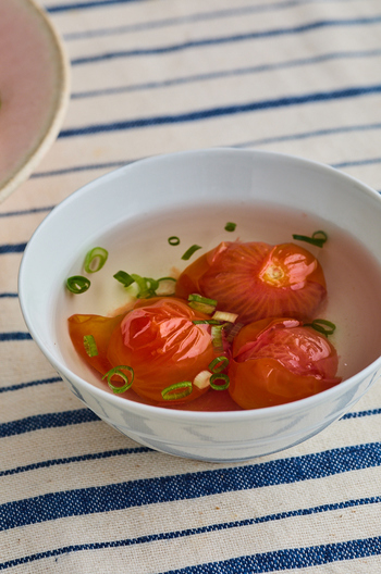 トマトのすまし汁