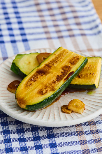 ズッキーニのステーキ