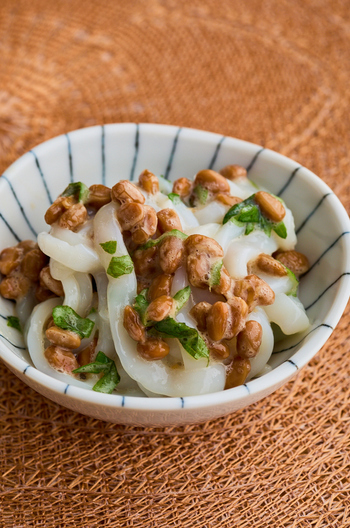 ねばねばいか納豆