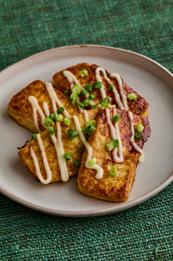 トロトロ豆腐の照りマヨ焼き