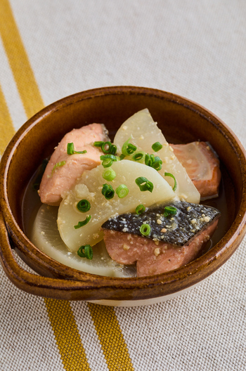 鮭と大根のみそ煮
