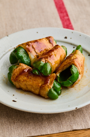 ピーマンの豚肉巻き