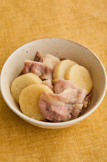 長いもと豚肉のほったらかし煮