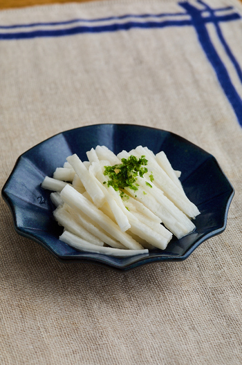 長いもの白だしあえ