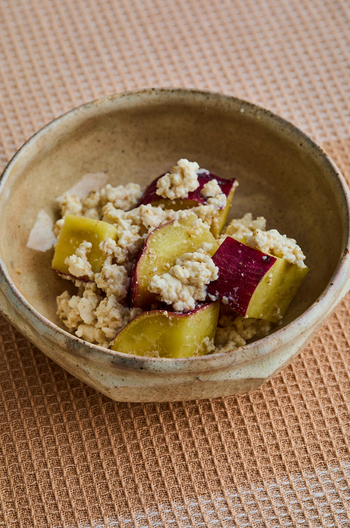 さつまいもの白あえ