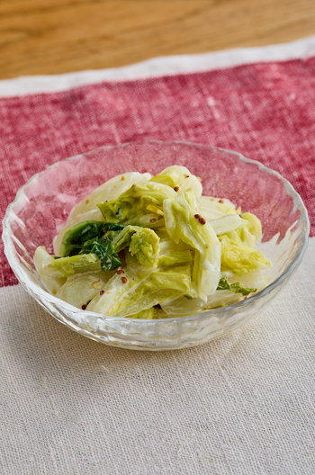 白菜のさっぱりマヨサラダ